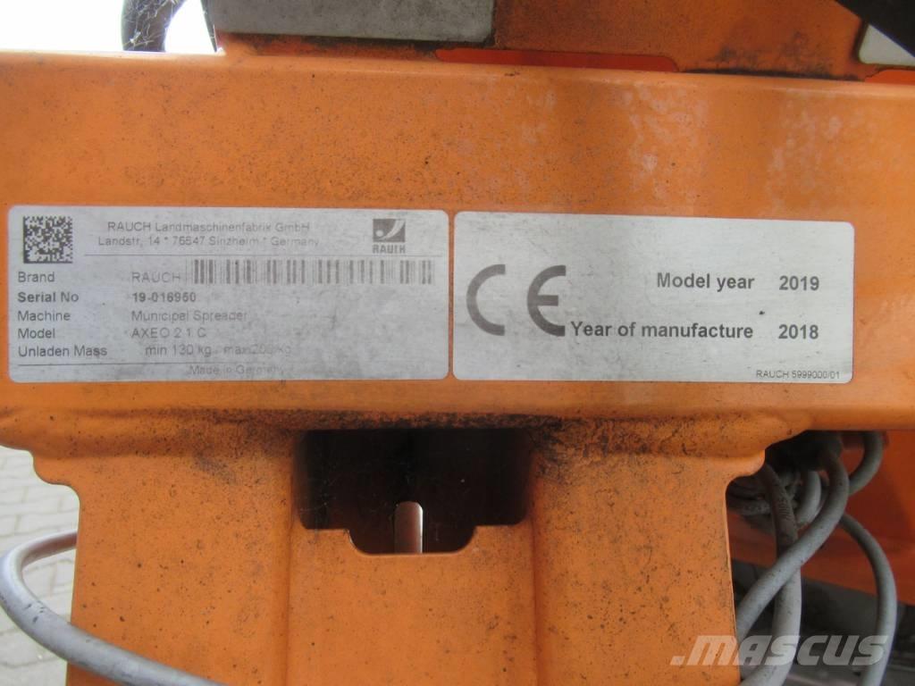 Rauch Axeo 2.1C Sand- och saltspridare