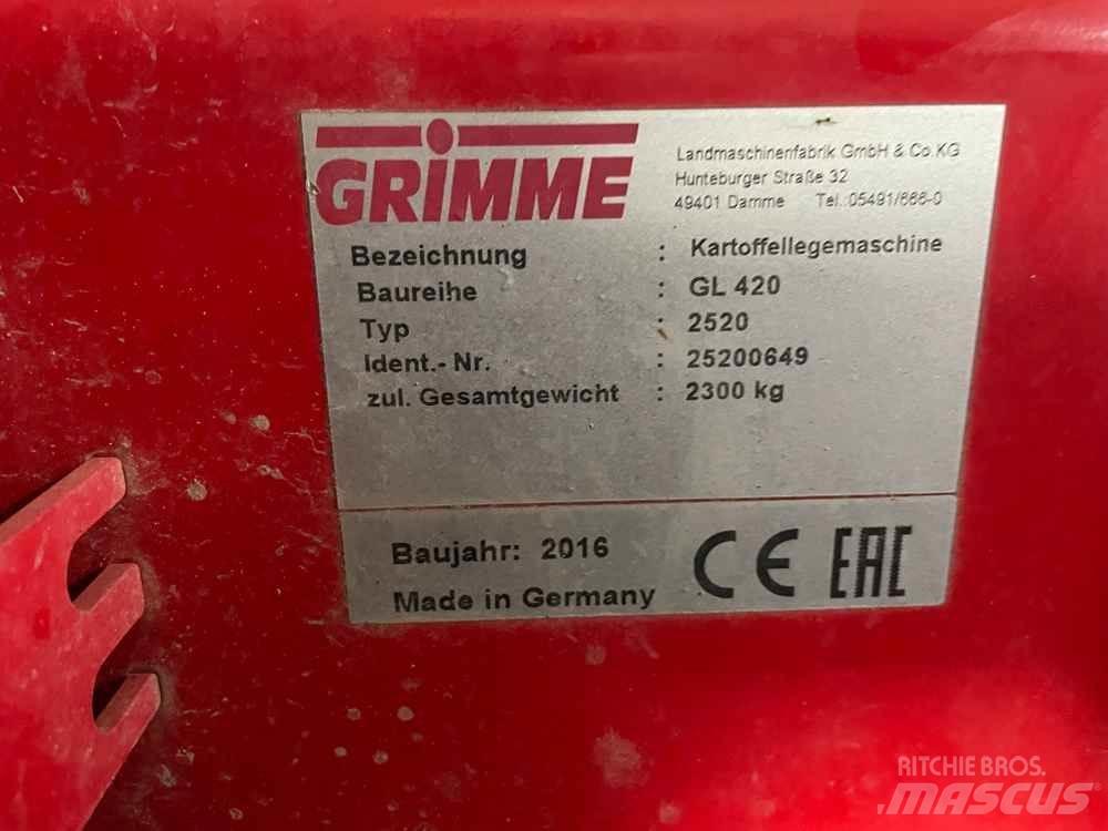 Grimme GL 420 Potatissättare