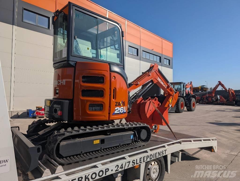 Hitachi ZX 26 U-6 Minigrävare < 7t