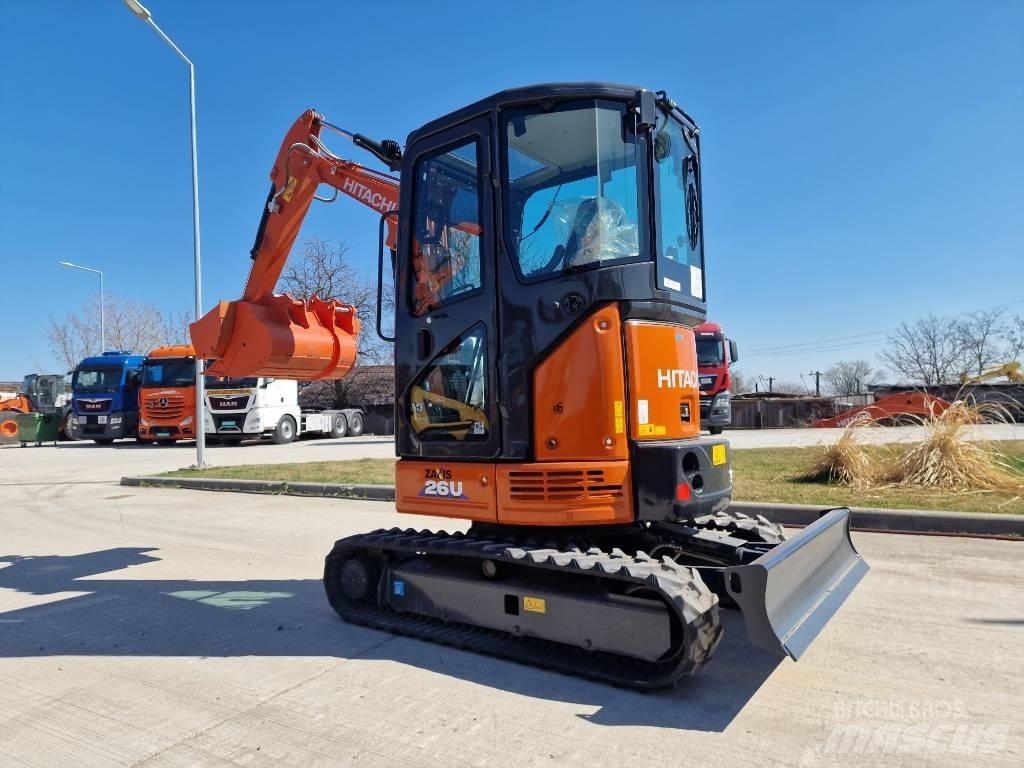 Hitachi ZX 26 U-6 Minigrävare < 7t