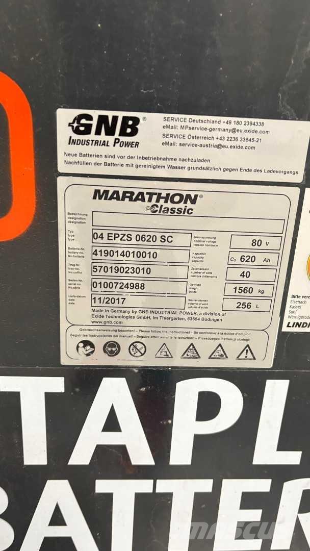 Linde E25/600H Elmotviktstruckar