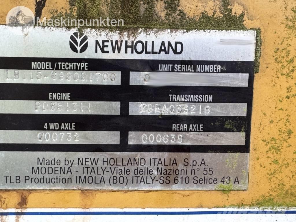 New Holland LB 115 Grävlastare