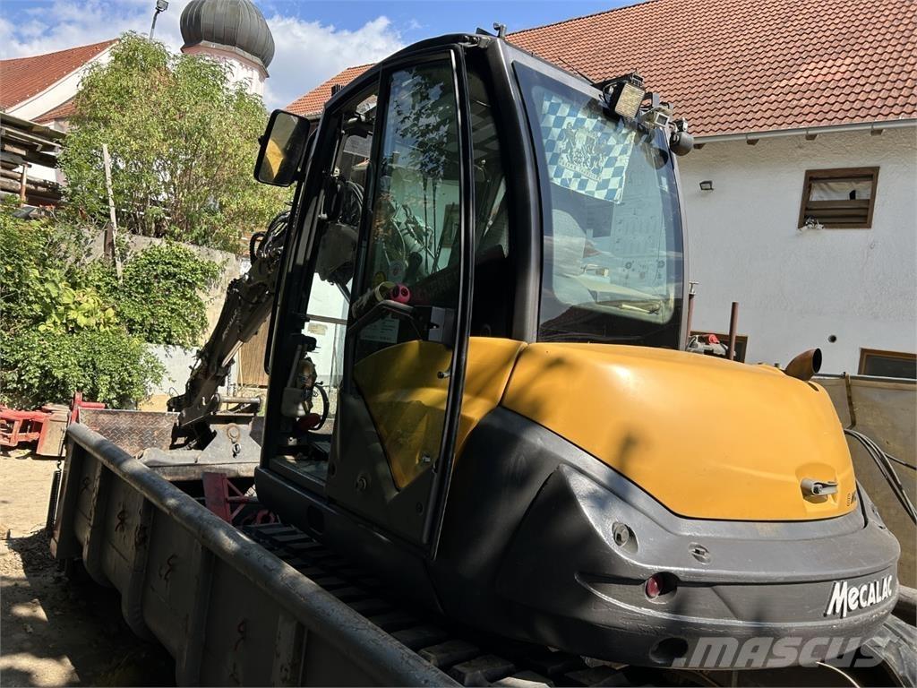 Mecalac 8MCR Midigrävmaskiner 7t - 12t