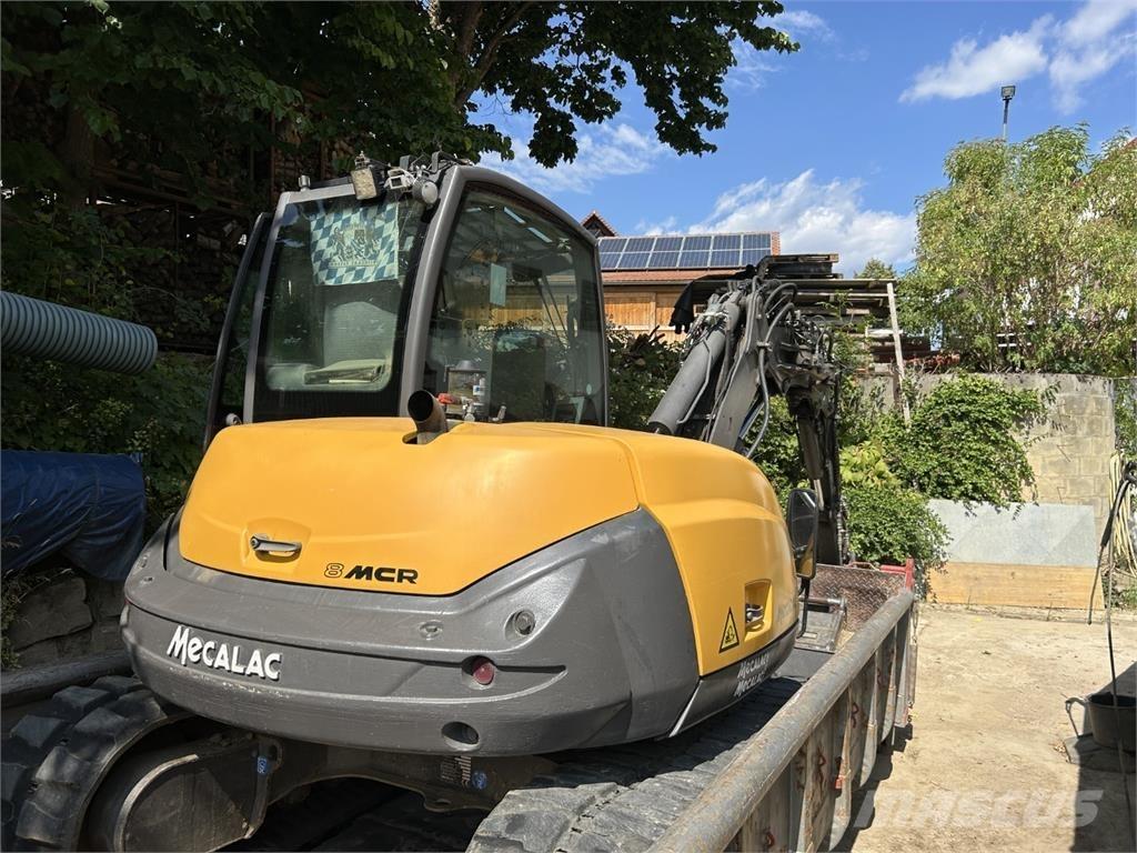 Mecalac 8MCR Midigrävmaskiner 7t - 12t