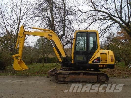 Hyundai R55-7 R55-7 Minigrävare < 7t