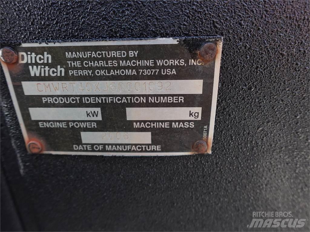 Ditch Witch rt40 Kedjegrävmaskiner