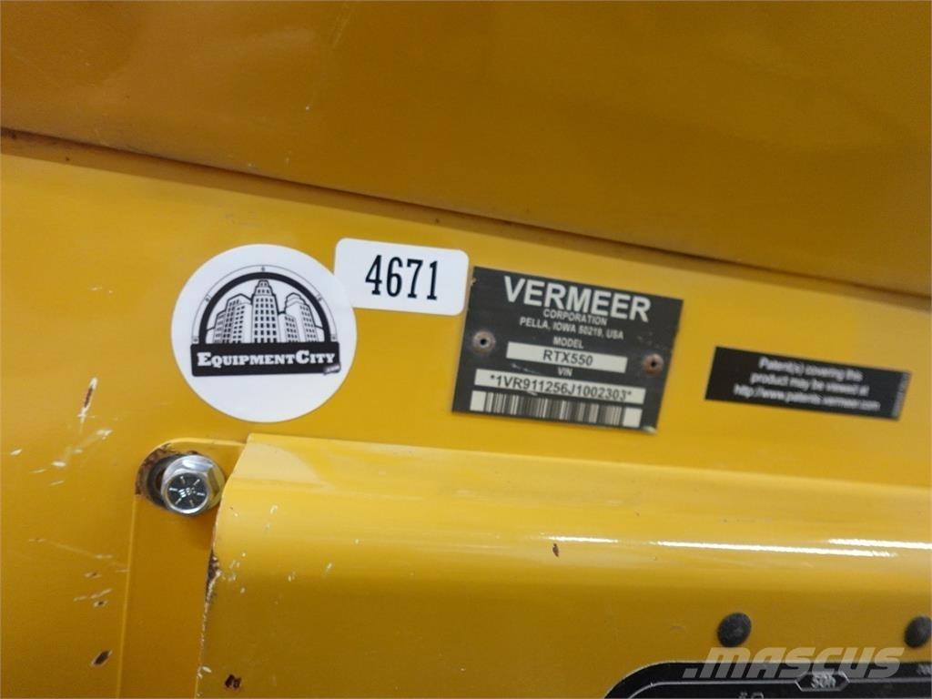Vermeer RTX550 Kedjegrävmaskiner