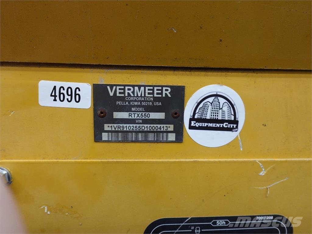 Vermeer RTX550 Kedjegrävmaskiner
