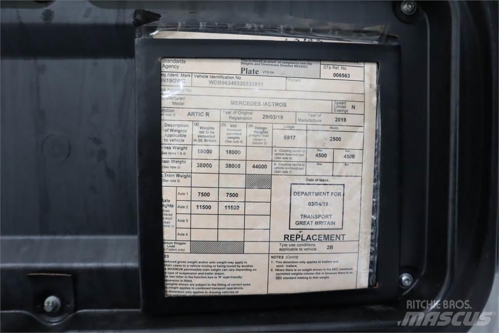 Mercedes-Benz Actros 1840 Dragbilar