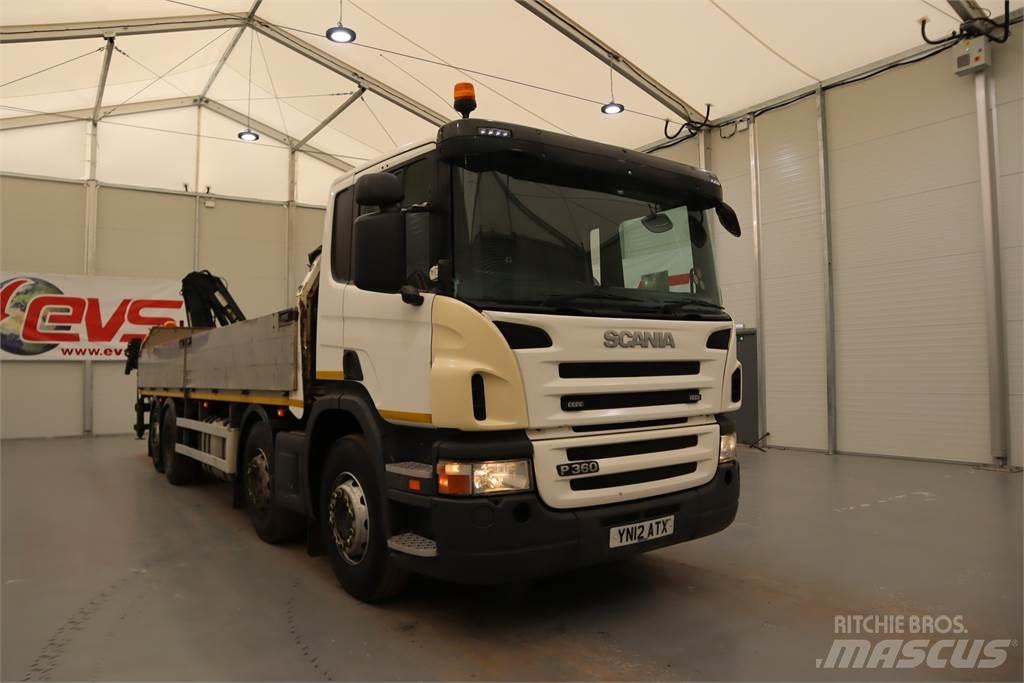 Scania P360 DROPSIDE REAR Terrängkranar (Grov terräng)