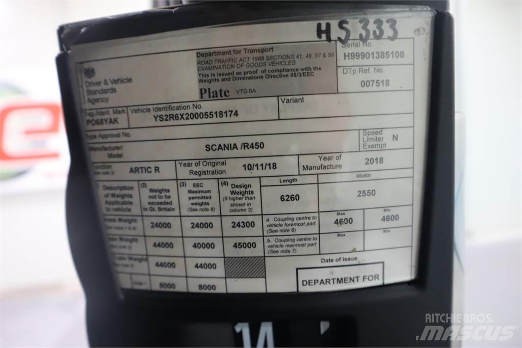 Scania R450 Dragbilar