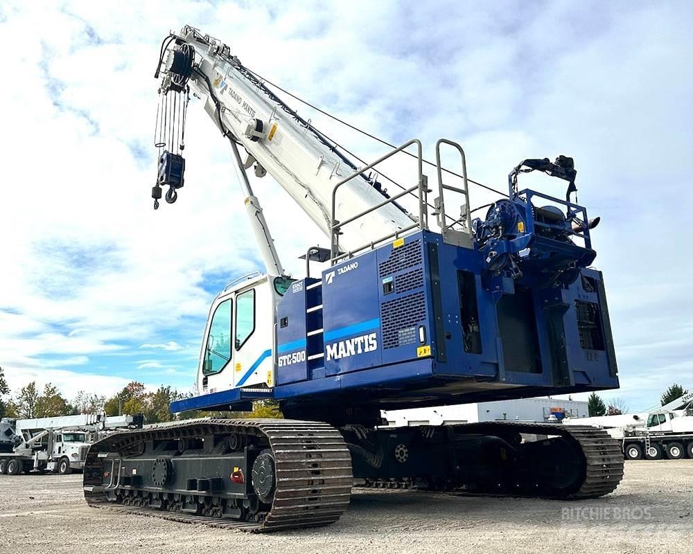 Mantis GTC-500 Bangående Kranar