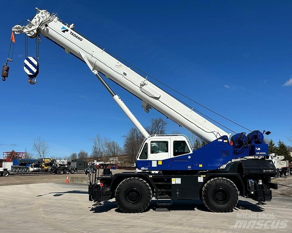 Tadano GR-550XL-3 Terrängkranar (Grov terräng)