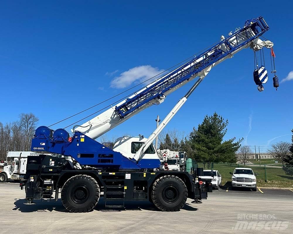 Tadano GR-550XL-3 Terrängkranar (Grov terräng)