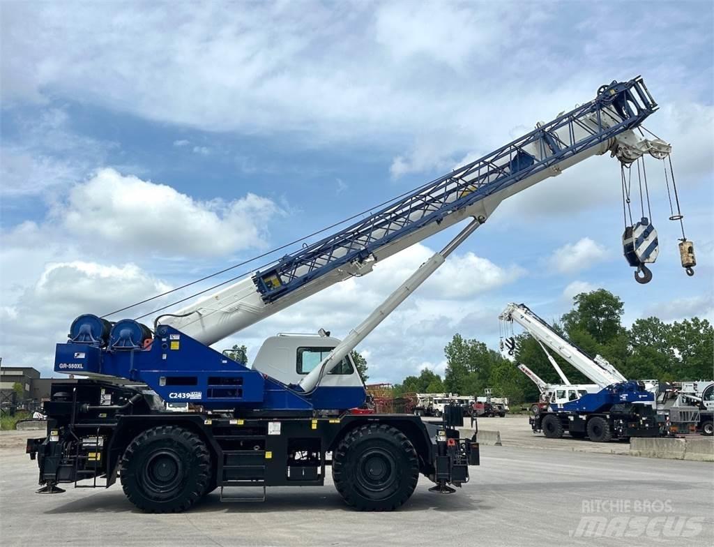 Tadano GR-550XL-3 Terrängkranar (Grov terräng)