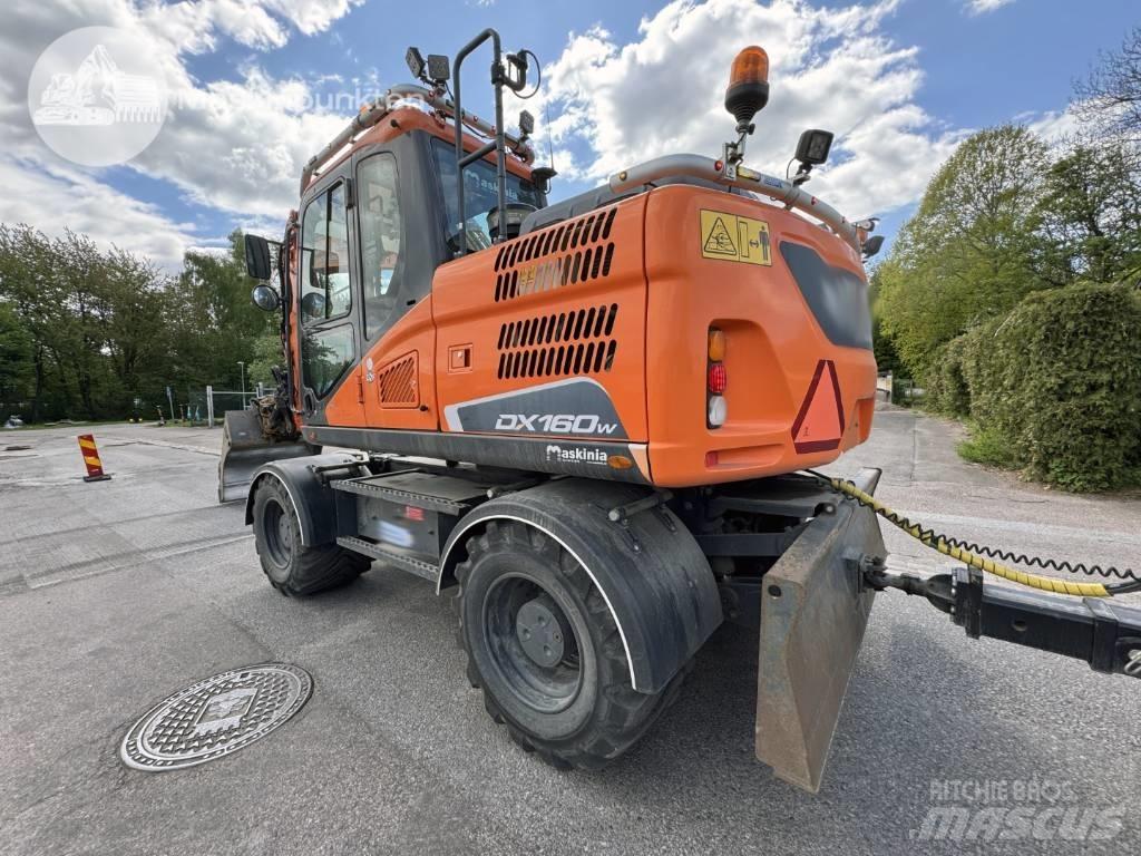 Doosan DX 160 W Hjulgrävare