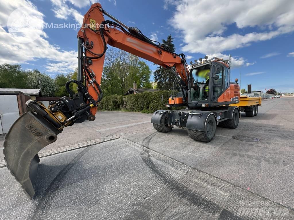 Doosan DX 160 W Hjulgrävare