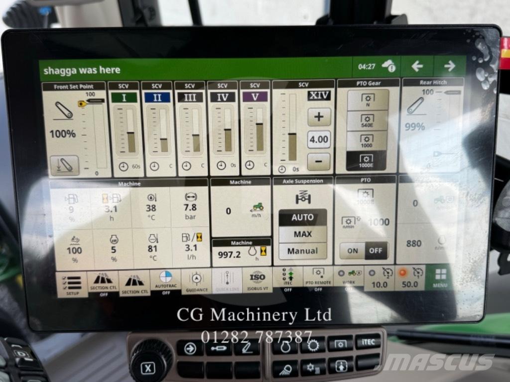 John Deere 6R 155 Traktorer