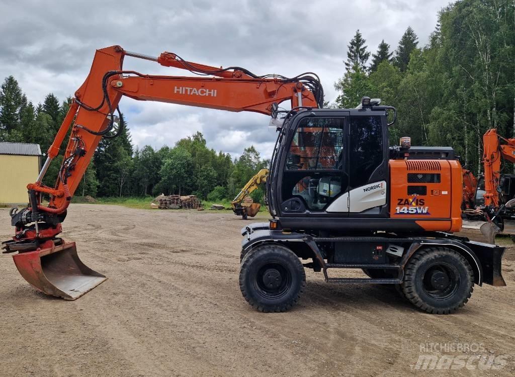 Hitachi ZX 145 W-6 Hjulgrävare