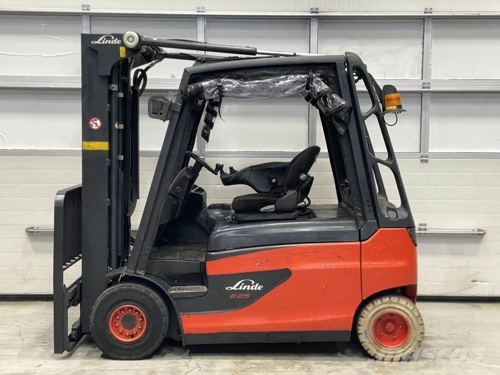 Linde E25L Elmotviktstruckar