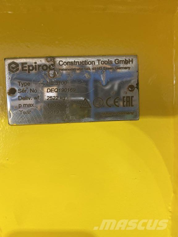 Epiroc HB3100 Hydraulhammare