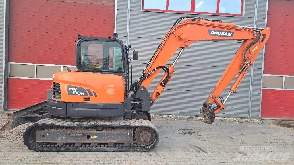 Doosan DX 85 R-3 Midigrävmaskiner 7t - 12t