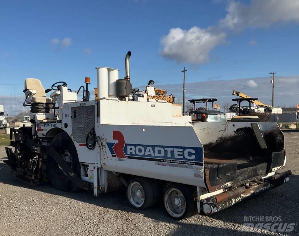 Roadtec RP190 Asfaltsläggningsmaskiner
