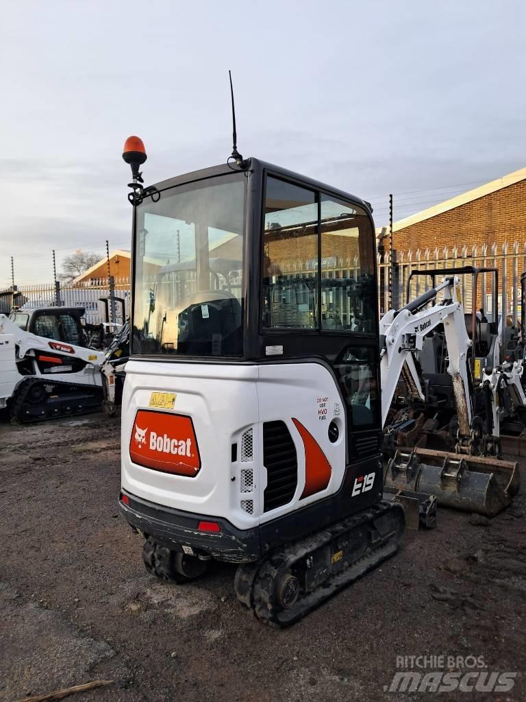 Bobcat E19 cabin Minigrävare < 7t