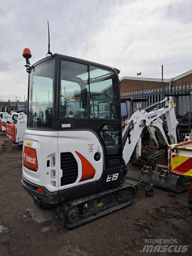 Bobcat E19 cabin Minigrävare < 7t