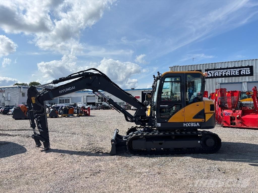 Hyundai HX85A Midigrävmaskiner 7t - 12t