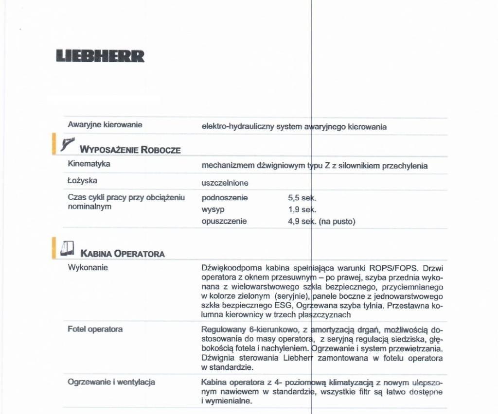 Liebherr L 538 Hjullastare