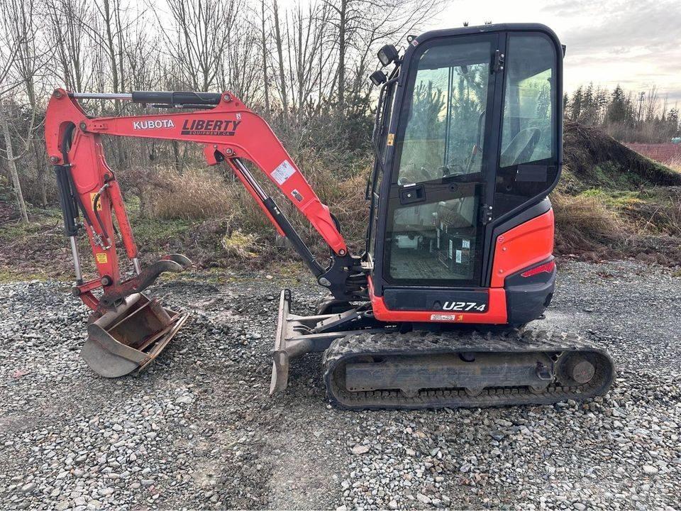 Kubota U 27 Minigrävare < 7t