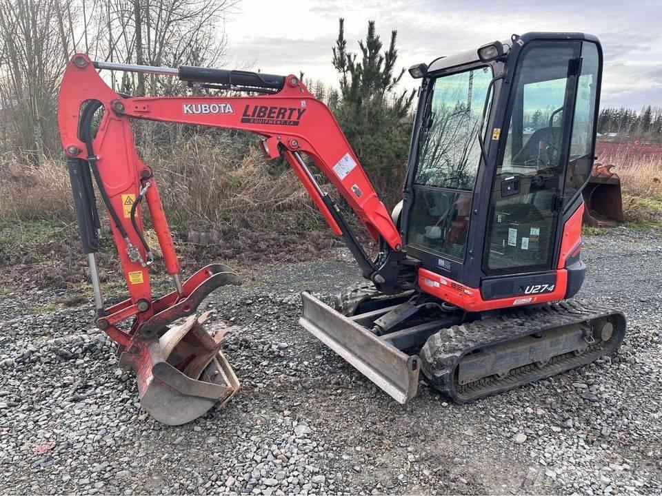 Kubota U 27 Minigrävare < 7t
