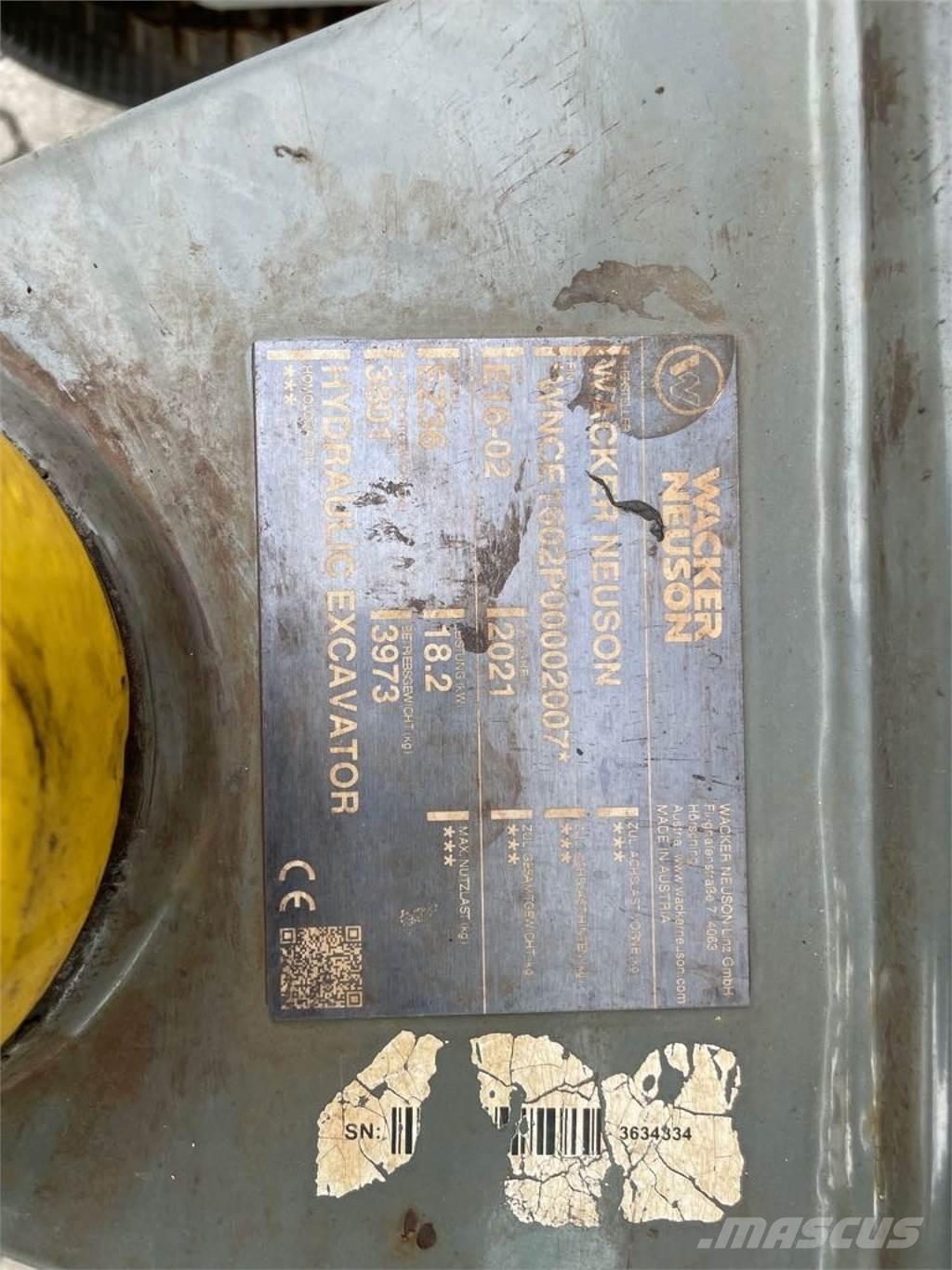 Wacker Neuson EZ36 Bandgrävare