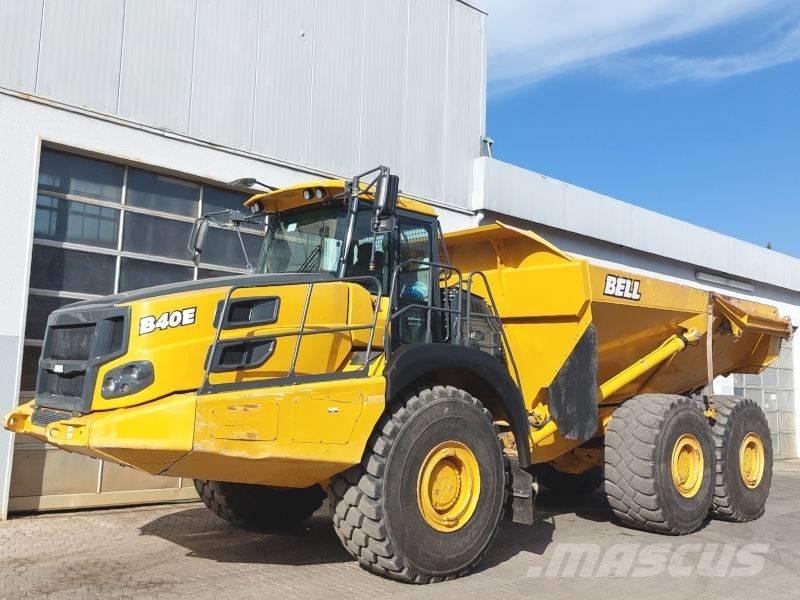 Bell B 40 E Midjestyrd dumper