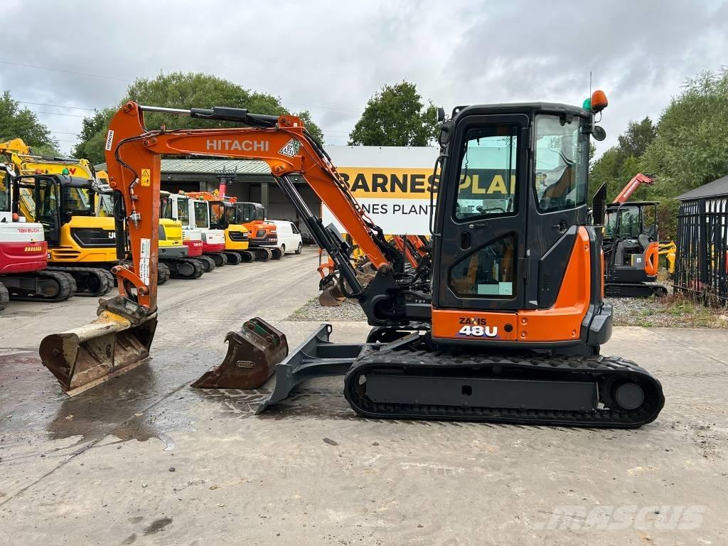 Hitachi ZX 48 U-6 Minigrävare < 7t