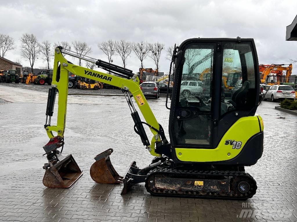 Yanmar SV 18 Minigrävare < 7t