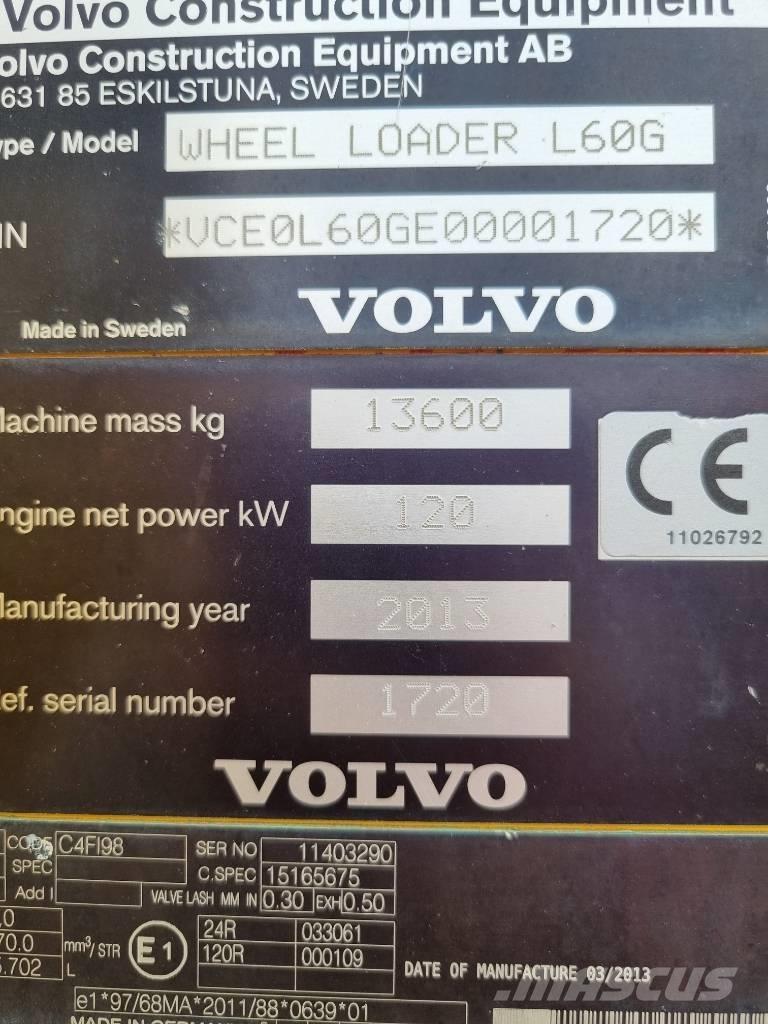 Volvo L 60 G Hjullastare