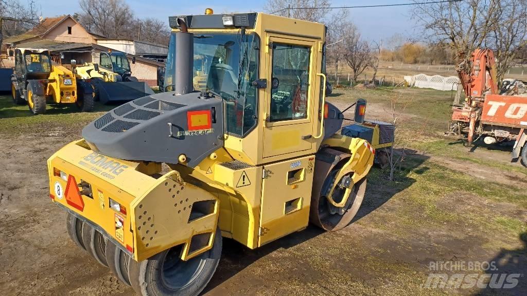 Bomag BW 174 A C Kombivältar
