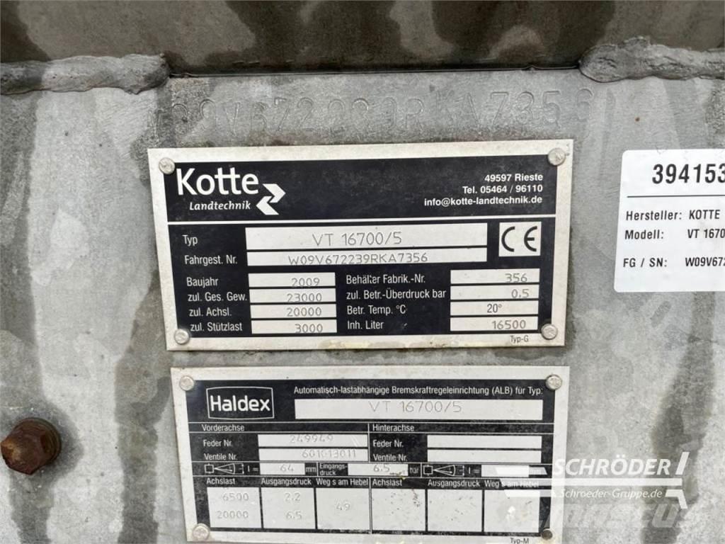 Kotte VT 16700 Flytgödselspridare