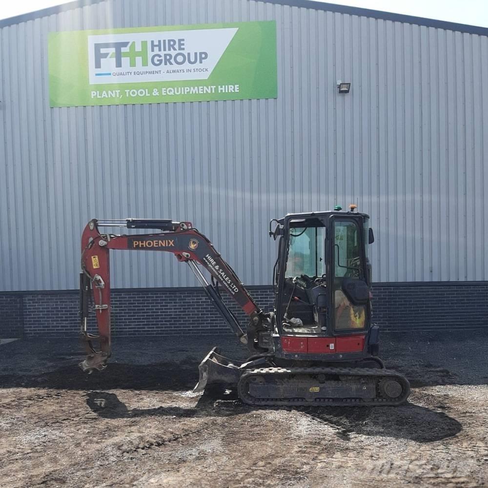 Yanmar Vio 38 Minigrävare < 7t