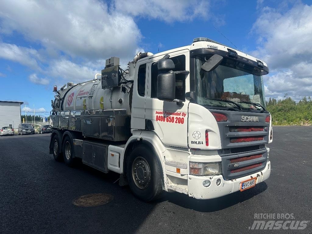 Scania P340 6x2*4 Slamsugningsbil