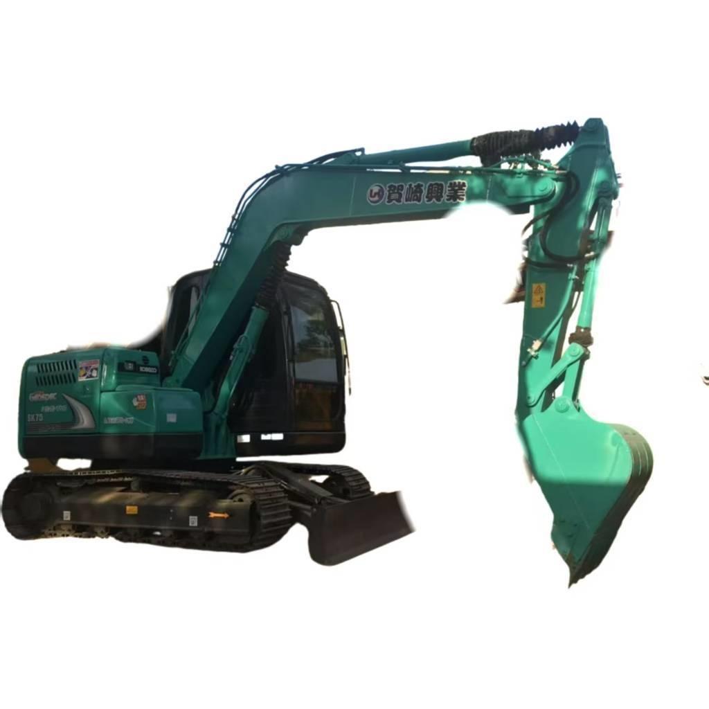 Kobelco SK 75 Midigrävmaskiner 7t - 12t