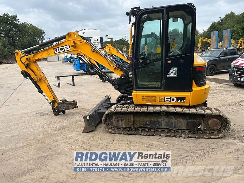 JCB 50 Z-2 Minigrävare < 7t