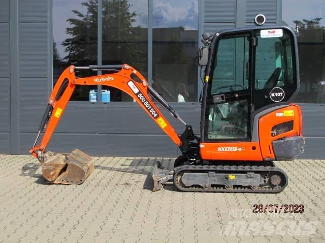 Kubota KX 019-4 Minigrävare < 7t