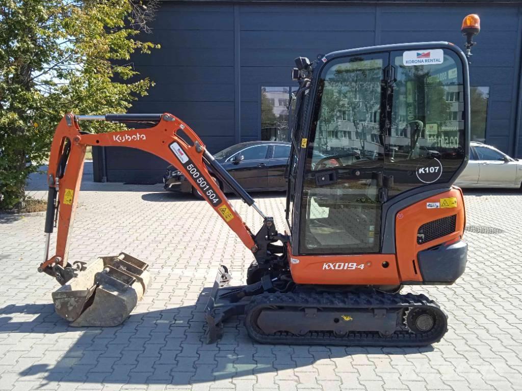 Kubota KX 019-4 Minigrävare < 7t