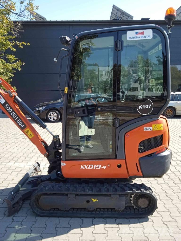 Kubota KX 019-4 Minigrävare < 7t