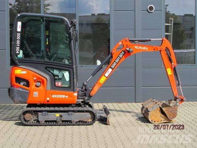 Kubota KX 019-4 Minigrävare < 7t