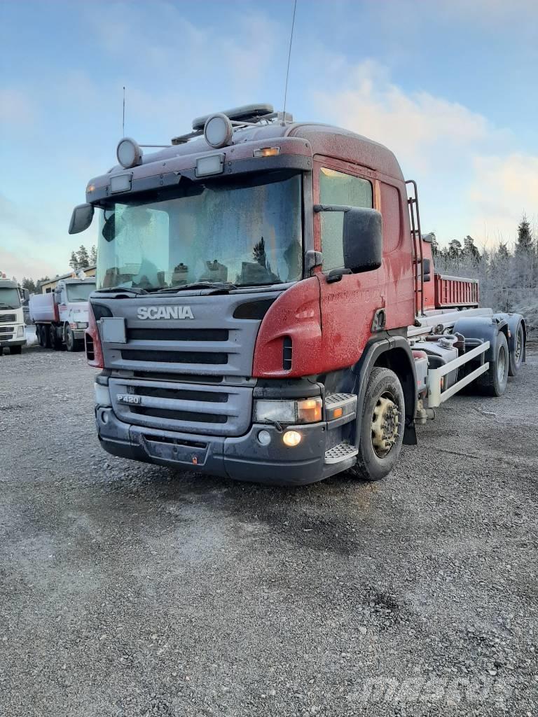 Scania P 420 Växelflak-/Containerbilar