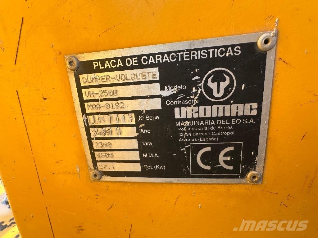 Uromac VH2500 Minidumprar
